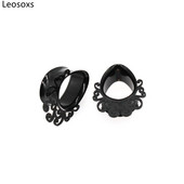 Piercing do uší Leosoxs z nehrdzavejúcej ocele s dvojitým rozšírením, tunely do uší, rozširovač uší, 8-25 mm, módne šperky, nové