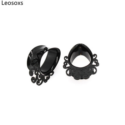 Piercing do uší Leosoxs z nehrdzavejúcej ocele s dvojitým rozšírením, tunely do uší, rozširovač uší, 8-25 mm, módne šperky, nové
