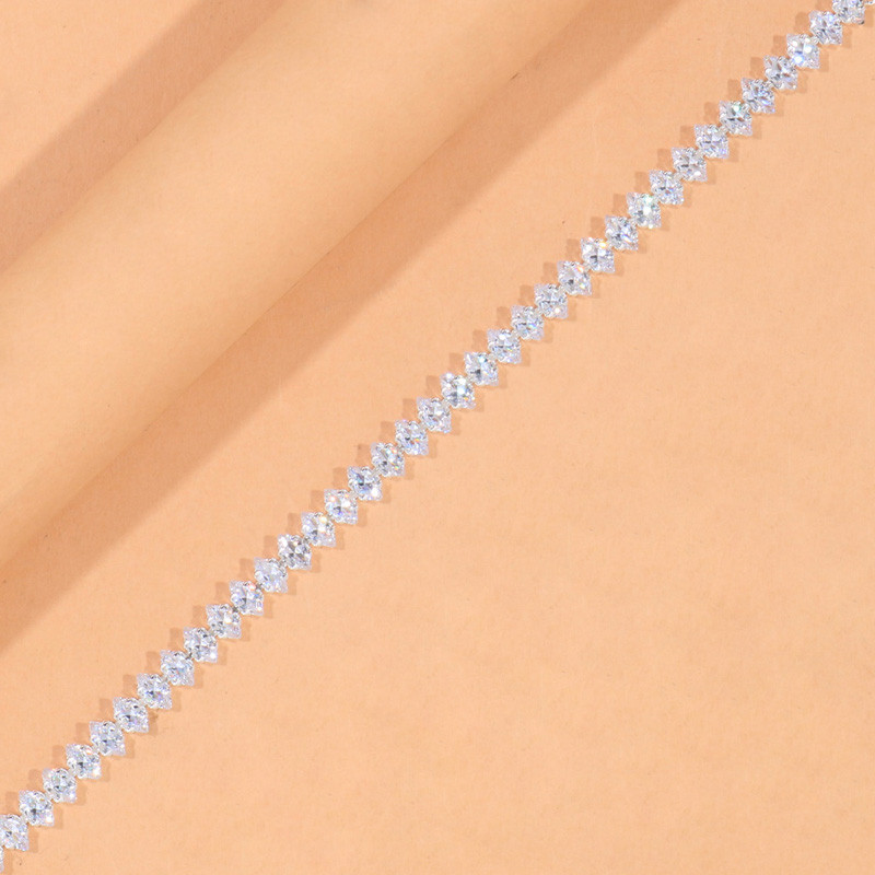 Stonefans de lux cubic zirconia glezna bratara picior bijuterii pentru femei boem stralucitor glezna lant picior accesorii bijuterii