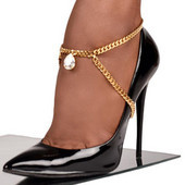 Stonefans Hip Hop gleznă din oțel din titan Bijuterii cu ridicata pentru femei, oțel inoxidabil, cu lanț de pantofi, picătură de apă