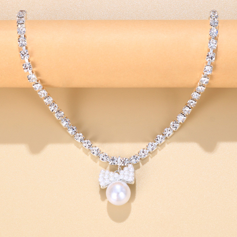 Stonefans Ins Fashion Bow margele pandantiv gleznă brățară pentru femei plajă desculț stras gleznă lanț en-gros bijuterii pentru picioare