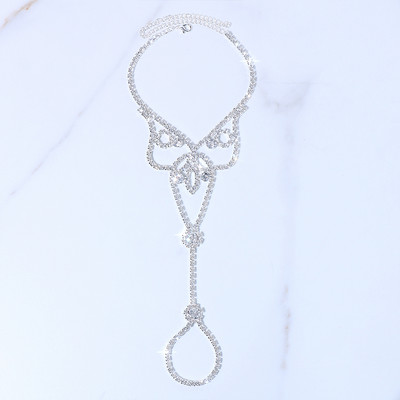 Stonefans, de lux, strasuri, bratari, bratari, bijuterii de plaja, moda, lanț rotund pentru picioare, sandale pentru glezna pentru femei