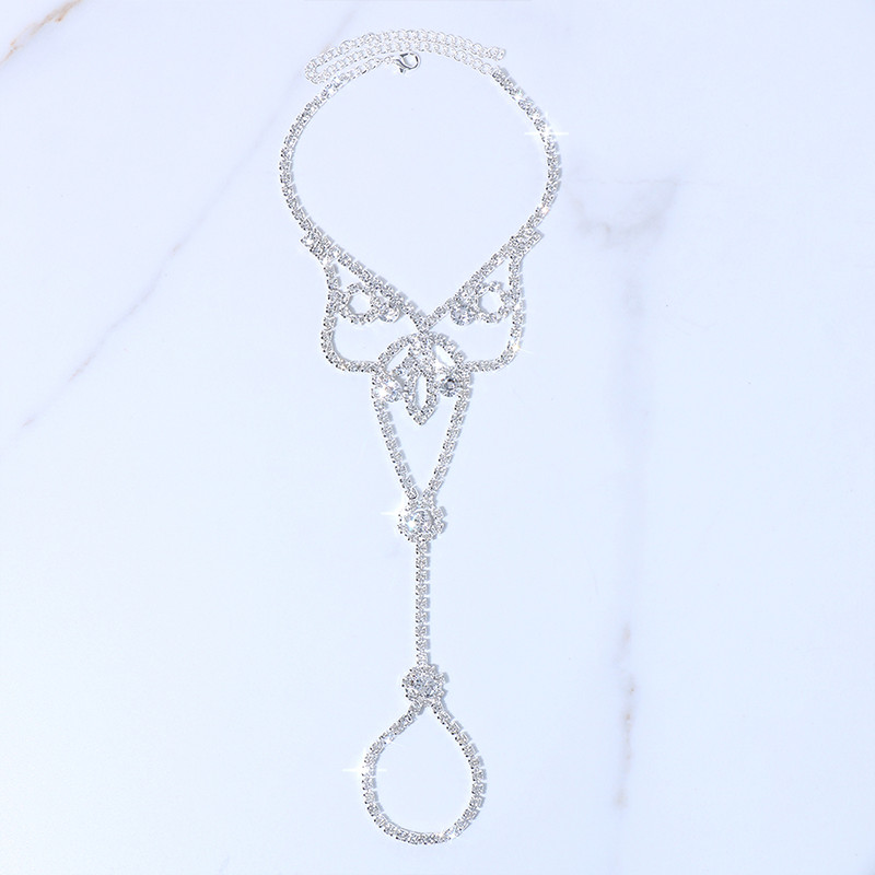 Stonefans, de lux, strasuri, bratari, bratari, bijuterii de plaja, moda, lanț rotund pentru picioare, sandale pentru glezna pentru femei