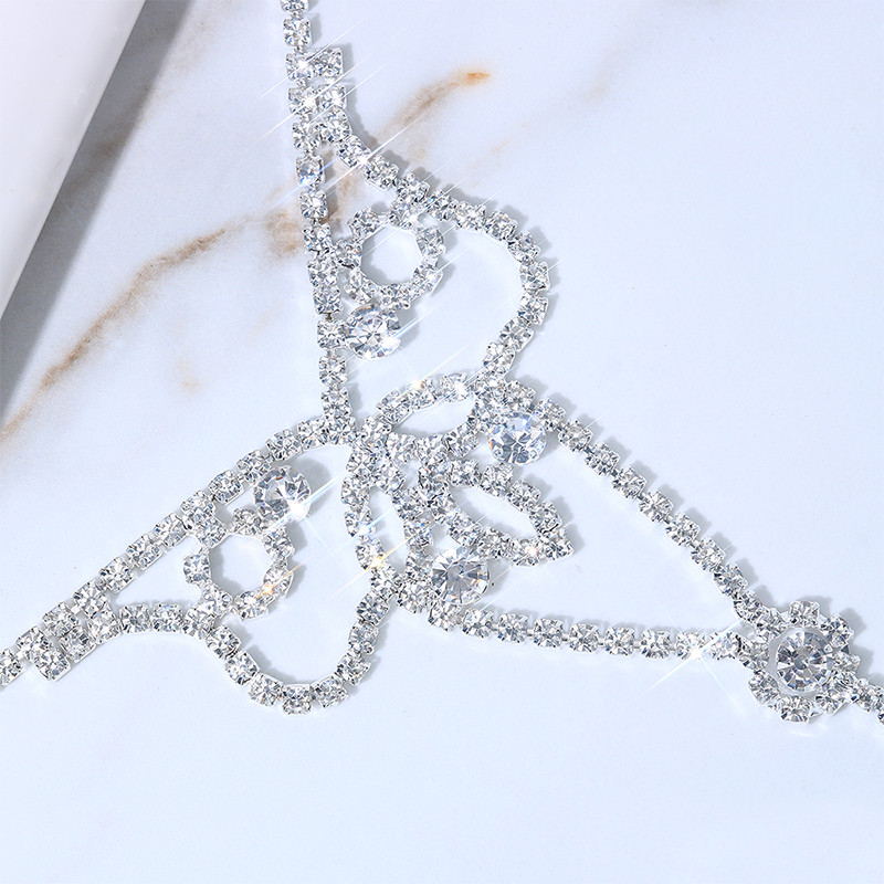 Stonefans, de lux, strasuri, bratari, bratari, bijuterii de plaja, moda, lanț rotund pentru picioare, sandale pentru glezna pentru femei