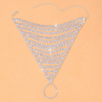 Stonefans Summer Beach Stratificat degete gleznă deget de la picior bijuterii pentru femei Bohomian complet stras gleznă brățară cu ridicata