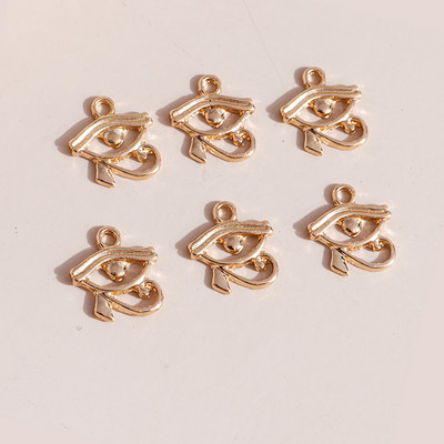 40 de bucăți de culoare auriu argintiu metal din aliaj de zinc pandantiv animal drăguț mic elefant farmece pentru bijuterii bricolaj realizarea de cercei brățări