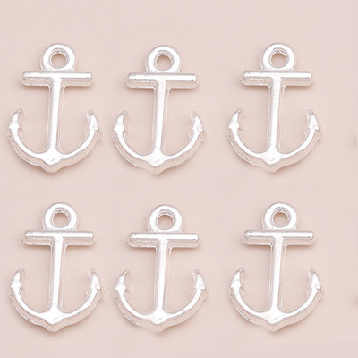 40 de bucăți de culoare auriu argintiu metal din aliaj de zinc pandantiv animal drăguț mic elefant farmece pentru bijuterii bricolaj realizarea de cercei brățări