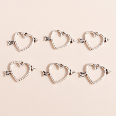 60 bucăți 14*8mm metal cachete model flori frunze brelocuri pandantiv de colier brățară bijuterii diy lucrate manual pentru femei bărbați