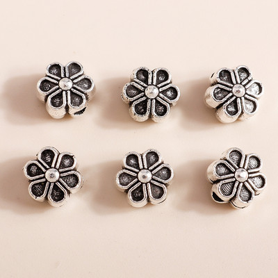 40 buc 10 * 7 mm Bijuterii din argint tibetan Charms Conectori de pește din aliaj Mărgele pentru brățări Confecționarea coliere pandantive Concluzii de bijuterii