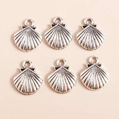 40 buc 10 * 7 mm Bijuterii din argint tibetan Charms Conectori de pește din aliaj Mărgele pentru brățări Confecționarea coliere pandantive Concluzii de bijuterii