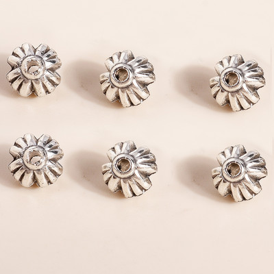 40 buc 10 * 7 mm Bijuterii din argint tibetan Charms Conectori de pește din aliaj Mărgele pentru brățări Confecționarea coliere pandantive Concluzii de bijuterii