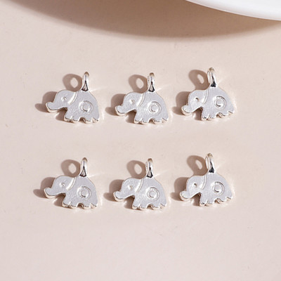 40 buc 10 * 7 mm Bijuterii din argint tibetan Charms Conectori de pește din aliaj Mărgele pentru brățări Confecționarea coliere pandantive Concluzii de bijuterii