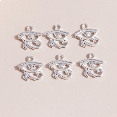 40 buc 10 * 7 mm Bijuterii din argint tibetan Charms Conectori de pește din aliaj Mărgele pentru brățări Confecționarea coliere pandantive Concluzii de bijuterii