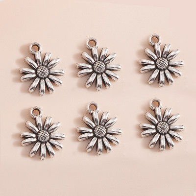 40 buc 10 * 7 mm Bijuterii din argint tibetan Charms Conectori de pește din aliaj Mărgele pentru brățări Confecționarea coliere pandantive Concluzii de bijuterii
