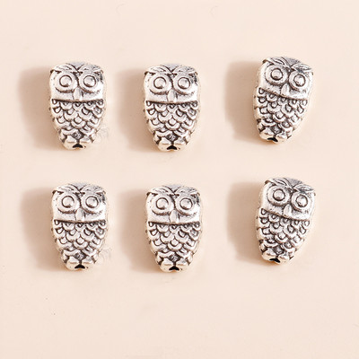40 buc 10 * 7 mm Bijuterii din argint tibetan Charms Conectori de pește din aliaj Mărgele pentru brățări Confecționarea coliere pandantive Concluzii de bijuterii