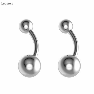 Piercingové šperky Leosoxs 2 ks, nový produkt, obojstranný okrúhly prsteň do pupka