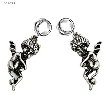 Leosoxs 2pcs Fashion Νέο προϊόν Devil Ears 6mm-30mm Body Exquisite Piercing Jewelry