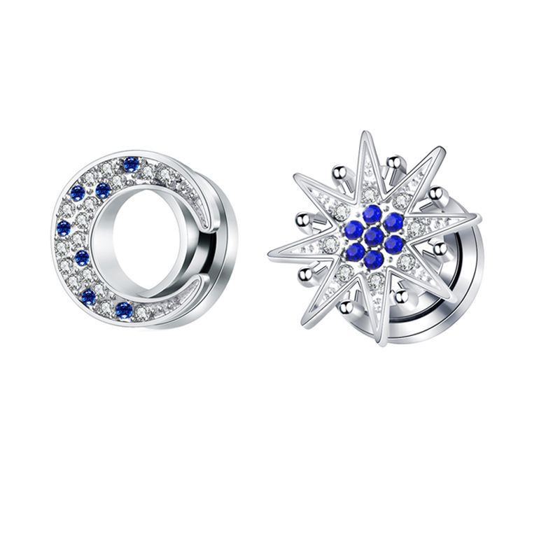 Leosoxs 1 pereche dopuri pentru urechi din oțel inoxidabil, tuneluri, cercei cu lobi, Piercing Oreja, expansori pentru urechi, calibre, piercing pentru corp, bijuterii noi