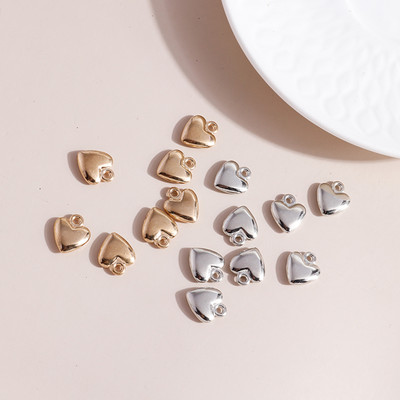 10 buc. Brelocuri din aliaj de culoare argintie antică, soare, lună, cruce, inimă, frunze, bufniță, pandantive pentru bijuterii DIY