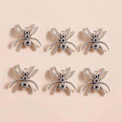 10 buc. Brelocuri din aliaj de culoare argintie antică, soare, lună, cruce, inimă, frunze, bufniță, pandantive pentru bijuterii DIY
