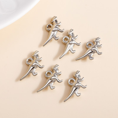 80 bucăți 8 * 8mm mic Yoga Om Meditație Lotus Brelocuri Antique Placate cu argint Pandantive cu flori pentru fabricarea manuală de bijuterii DIY