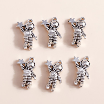 15 bucăți modă drăguț aliaj dragoste inimă aripi de înger brelocuri pandantive arbore elefant baseball clovn pandantive pentru bijuterii DIY