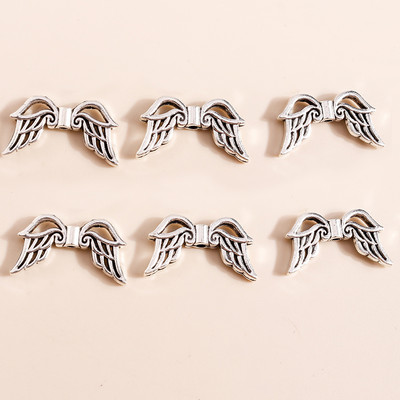 15 bucăți modă drăguț aliaj dragoste inimă aripi de înger brelocuri pandantive arbore elefant baseball clovn pandantive pentru bijuterii DIY