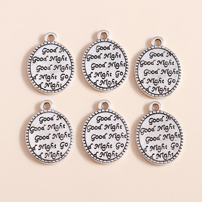 15 bucăți modă drăguț aliaj dragoste inimă aripi de înger brelocuri pandantive arbore elefant baseball clovn pandantive pentru bijuterii DIY