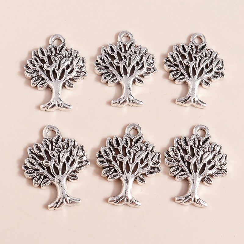 15 bucăți modă drăguț aliaj dragoste inimă aripi de înger brelocuri pandantive arbore elefant baseball clovn pandantive pentru bijuterii DIY