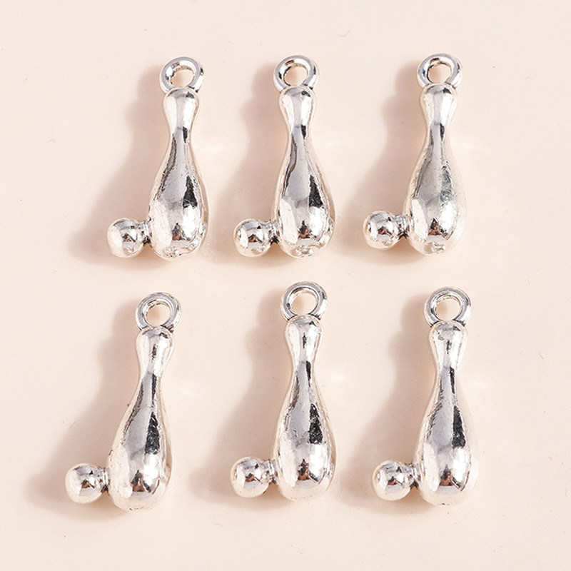 15 bucăți modă drăguț aliaj dragoste inimă aripi de înger brelocuri pandantive arbore elefant baseball clovn pandantive pentru bijuterii DIY