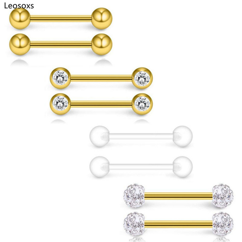 Piercing do jazyka s 8 ks v tvare perforovaného nechtu Leosoxs, kombinovaný piercing do jazyka z nehrdzavejúcej ocele s činkou.