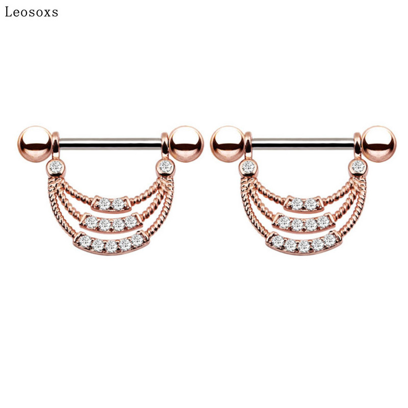 Leosoxs, 2 bucăți, inel pentru lapte, popular inel de zircon din oțel inoxidabil în Europa și America