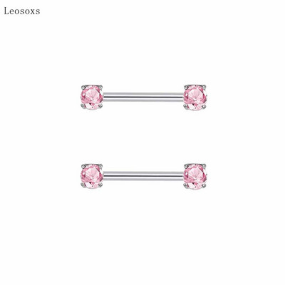Leosoxs 2db Trend Creative Color cirkon türkiz tejes körömpiercing ékszer