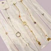 15 bucăți/lot 316L din oțel inoxidabil gleznele drăguțe cu inimă pentru femei și fete, bijuterii de modă, mix de modele disponibile