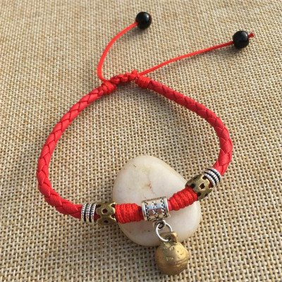 Clopot gleznă frânghie gleznă lucrată manual pentru bărbați, bijuterii de modă, accesorii, 2020, sunete sunete, brățară pentru picioare, ornament vintage