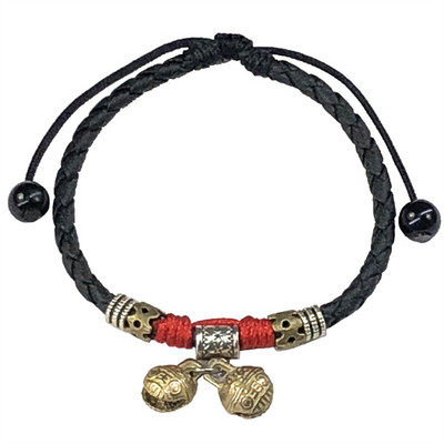 Clopot gleznă frânghie gleznă lucrată manual pentru bărbați, bijuterii de modă, accesorii, 2020, sunete sunete, brățară pentru picioare, ornament vintage