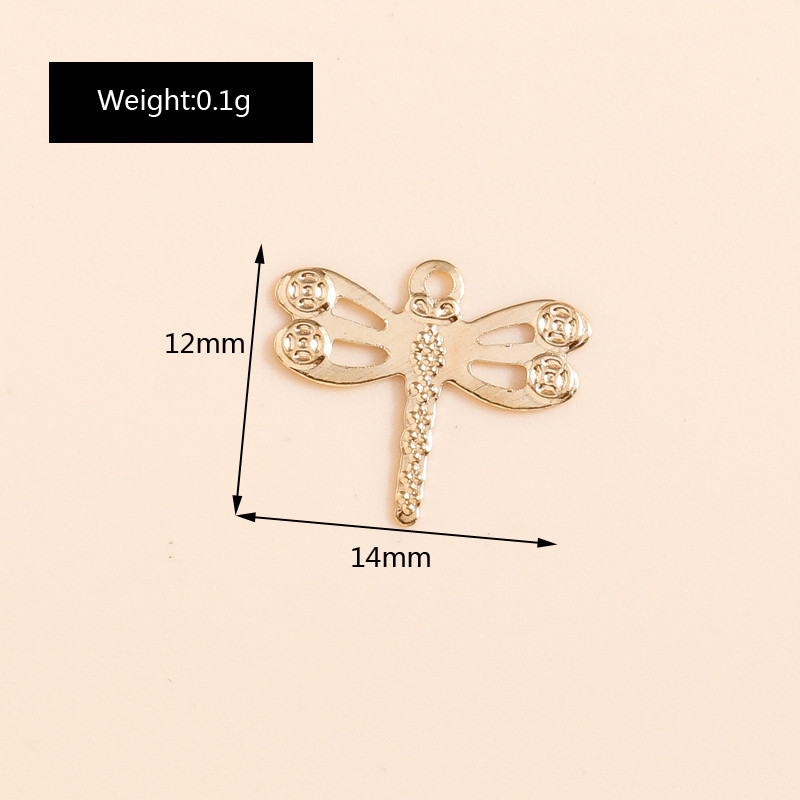 100 bucăți 14x12mm libelule farmec pentru bijuterii și confecționarea cercei din tablă de metal pandantive coliere bijuterii bricolaj cadouri