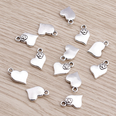 20 buc. Pandantive cu trei frunze de modă, brățări de bricolaj, frunze de epocă, mărgele, farmece, fabricarea de coliere, accesorii 20x20mm