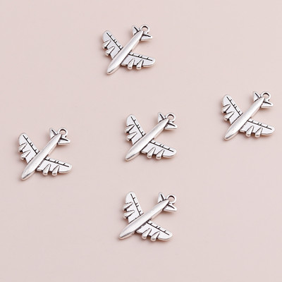 20 buc. Pandantive cu trei frunze de modă, brățări de bricolaj, frunze de epocă, mărgele, farmece, fabricarea de coliere, accesorii 20x20mm