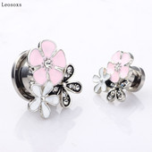 Leosoxs 2 buc. Bijuterii piercing urechi din oțel inoxidabil