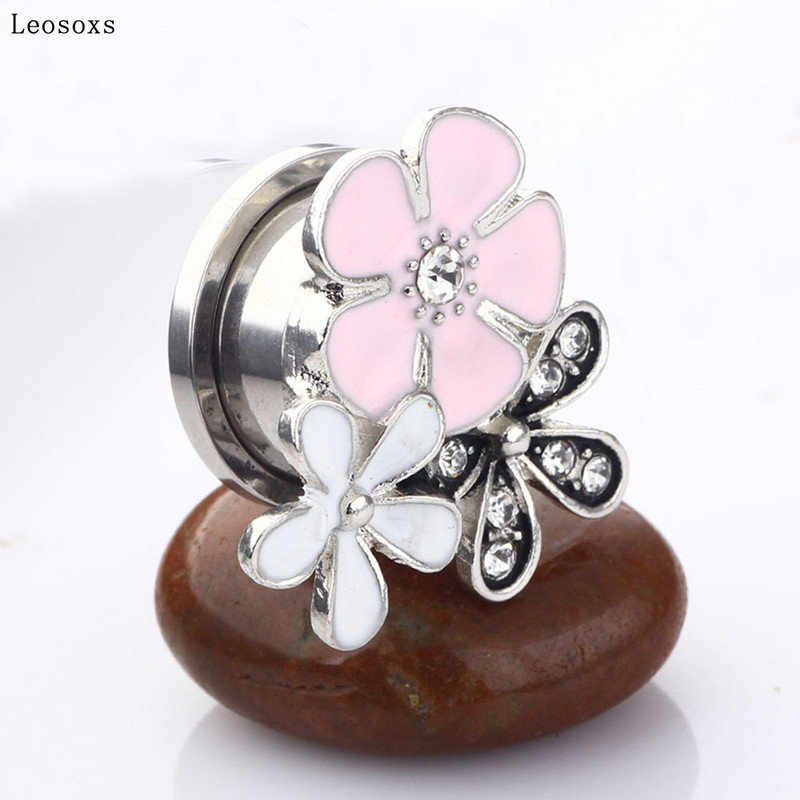 Leosoxs 2 buc. Bijuterii piercing urechi din oțel inoxidabil