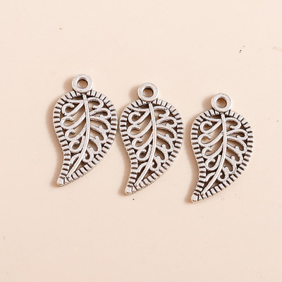 50 buc. Arboreț mic al vieții, bricolaj, pandantive, coliere, vintage, argint antic, copaci, farmece, bijuterii, accesorii 13x13mm