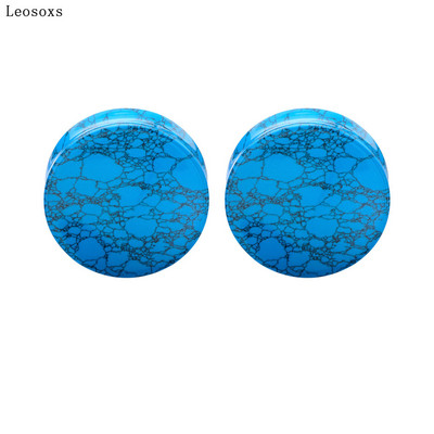 Leosoxs 2db Külkereskedelmi Akciós Kék fülerősítő, Kőfülű Pinna, Exquisite Piercing Ékszer
