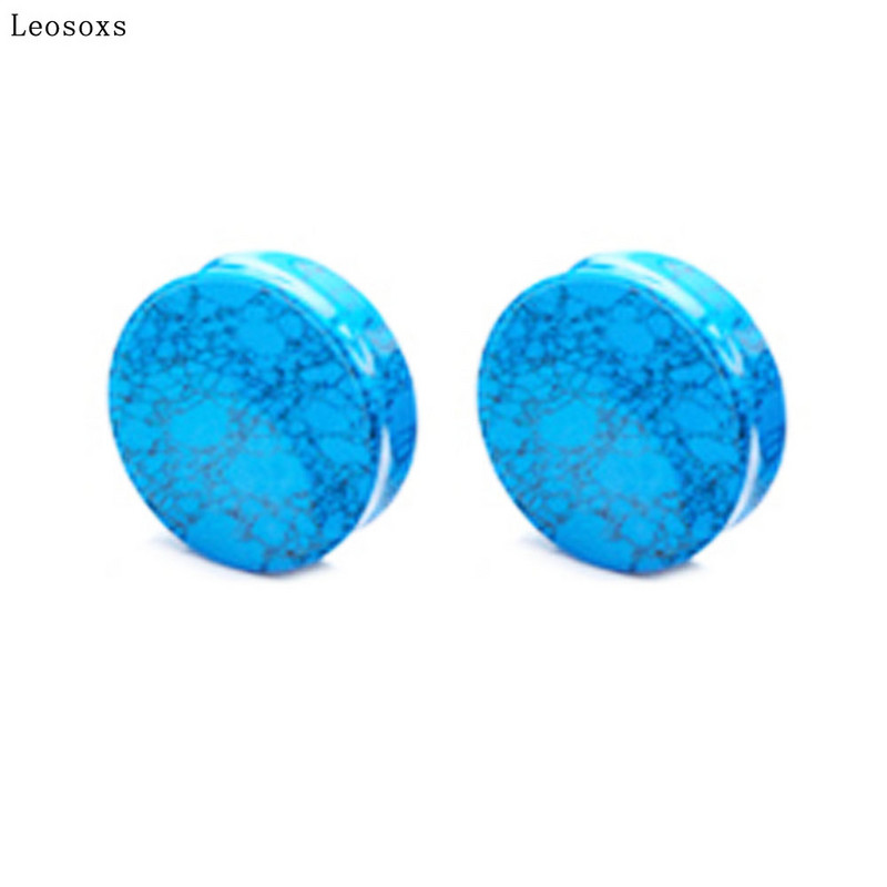Leosoxs 2db Külkereskedelmi Akciós Kék fülerősítő, Kőfülű Pinna, Exquisite Piercing Ékszer