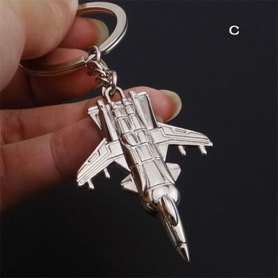 Linie aeriană promoțională breloc nou metal naval avion de luptă model aviație cadouri breloc model breloc avion avion avion breloc chei