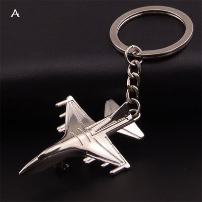 Linie aeriană promoțională breloc nou metal naval avion de luptă model aviație cadouri breloc model breloc avion avion avion breloc chei