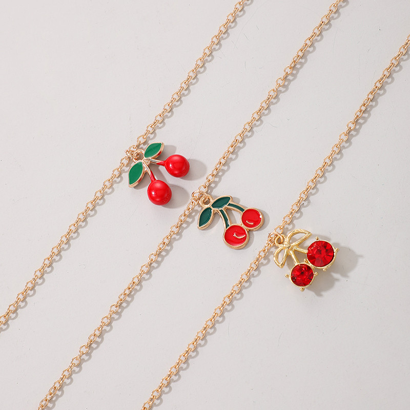 Tocona Boemia ciucuri stea lanț gleznă picior bijuterii cheie cireșe inimă aliaj farmec pentru femei accesorii de bijuterii de vară