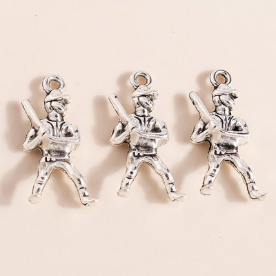 10 bucăți din aliaj de argint antic, păianjen, cerb, lup, dinozaur, brelocuri, cicadară, cămilă, iepure, urs, pandantive pentru bricolaj, colier, bijuterii