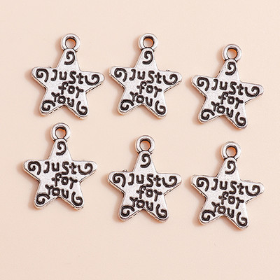 60 buc 8*10 mm din aliaj de culoare argintie antică, drăguț, zâmbet, farmece, pandantiv pentru cercei, brățară, colier, bijuterii, ornament