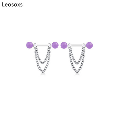 1 pereche de bijuterii acrilice luminoase pentru piercing pentru mamelon, inel pentru mamelon în formă de V, 14G, piercing pentru corp, bară de piercing sexy pentru mamelon, în 8 culori